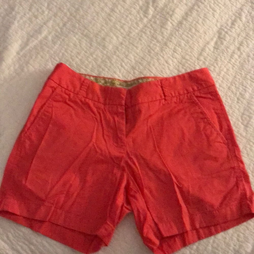 Salmon color J crew short